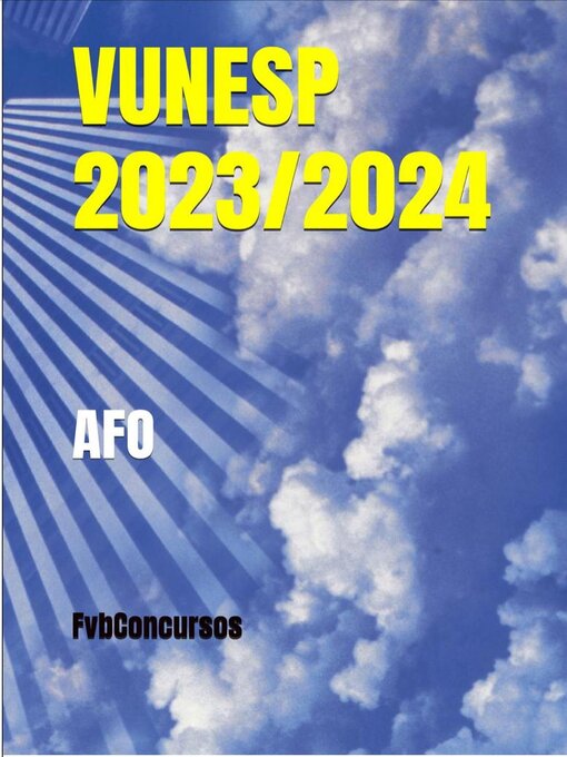 Title details for AFO--VUNESP 2023/2024 by Flávio Vieira - Available